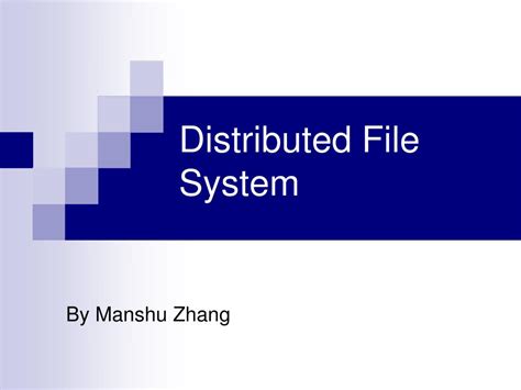 distributed file system powerpoint