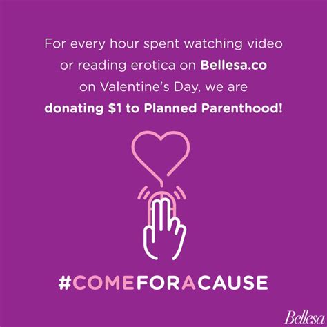 Watch porn on Bellesa this Valentine’s Day & support Planned Parenthood ...