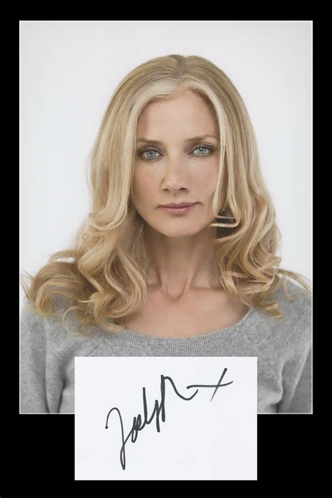 Joely Richardson - Carte signée en personne - Paris 2005 de Joely