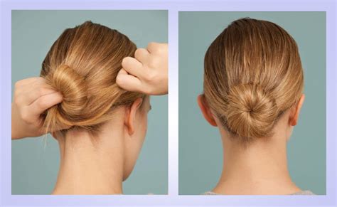 how to do ballet bun for short hair