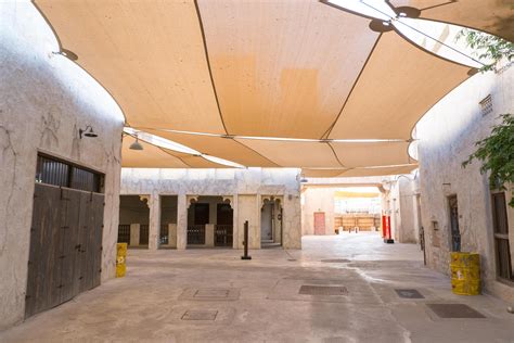 DUBAI, UAE - FEBRUARY 14, 2023 Al Seef Traditional Historic District