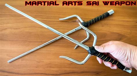 sai martial arts weapon youtube