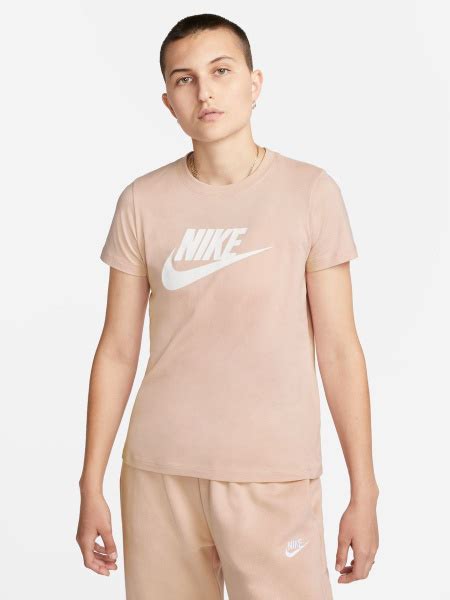 Футболка Nike, размер 42, 44, цвет розовый, 100% хлопок - купить по ...