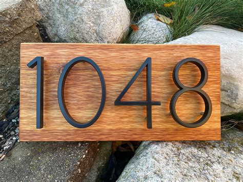 House Number Signs For Brick House at Ruby Huntley blog