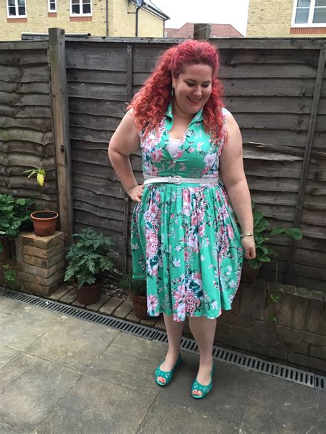 Curves & Curls: Terrific Tilly: Voodoo Vixen Tilly Dress