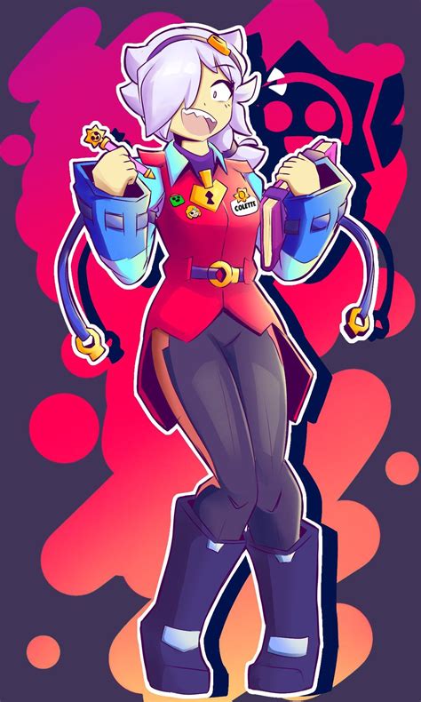 Colette brawl stars fanart – Artofit