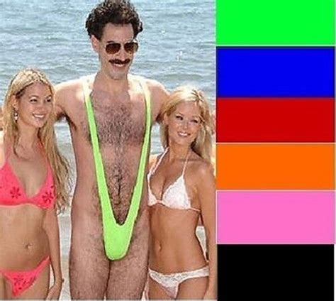 Borat Stile Mankini Tanga Intimo Lingerie Nuoto Costume Cervo da ...
