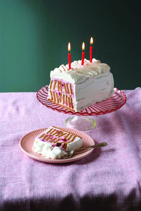 Rhubarb Biscoff Icebox Cake - Dinner With Julie