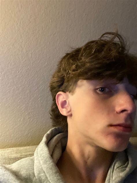 mullet boy boys mullets life