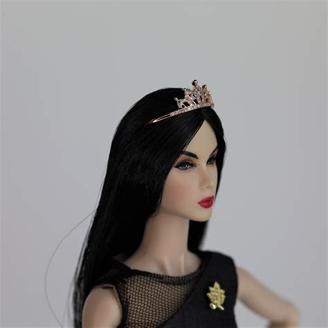Golden Doll Tiara Crown for Poppy Parker Silkstone Barbie - Etsy