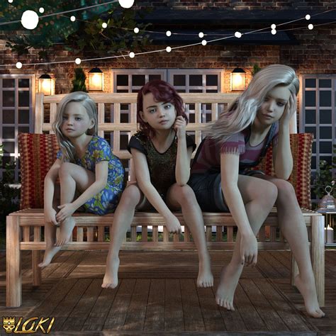 Lil Skyler: Sisters by 3DLoki