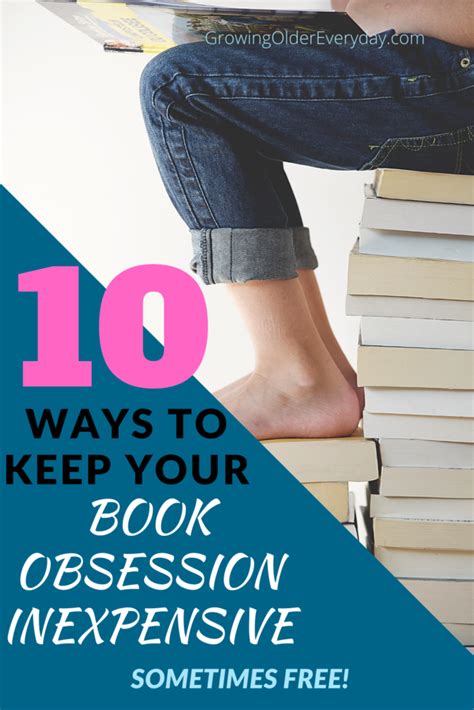 10 Ways to Keep Your Book Obsession Inexpensive - Growing Older Everyday