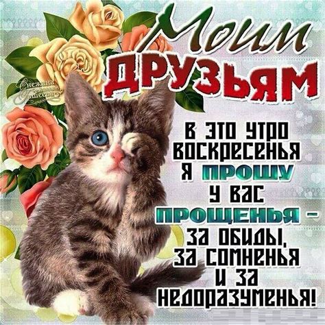 Прикольные открытки поздравления с Прощеным Воскресеньем