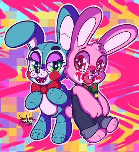 Bonnie Bunny & Robbie Rabbit — Weasyl