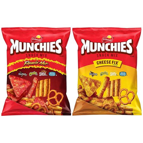 Amazon.com: Munchies 零食混合,2 種口味綜合包(28 入)