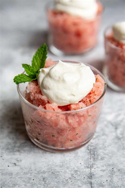 Easy Watermelon Granita Recipe (No Fuss Method!)