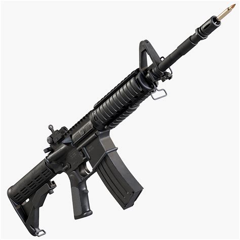 ArtStation - Realistic 3D model of Carbine M4A1
