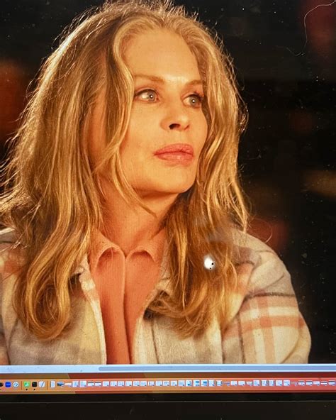 Beverly D'Angelo | 1. On set, living the dream 2. Off set, dreaming up