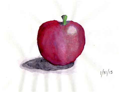 Apple Shading by IronScribe on DeviantArt