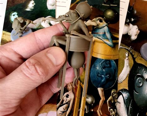 Monsters of Hieronymus Bosch 32mm scale for DnD : r/DnDminiatures