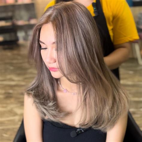 cool factor   trendy  ash hair color ideas