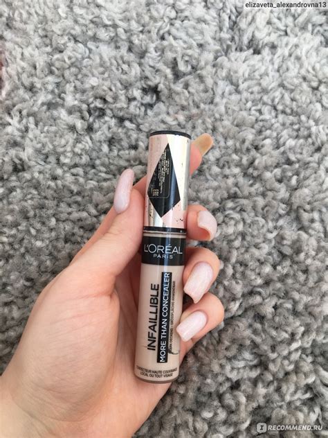 Консилер L'Oreal Infaillible more than concealer - «Есть свои плюсы и ...