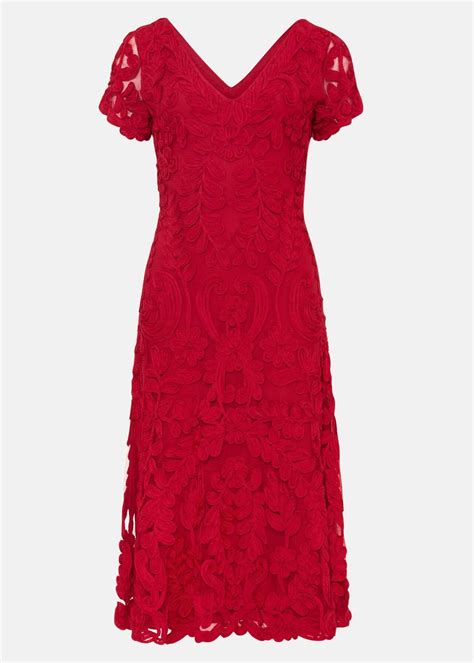 Blossom Tapework Lace Dress
