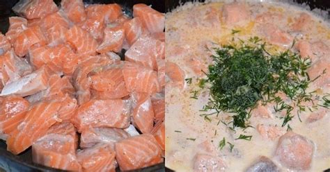Семга в сливочном соусе - Со Вкусом