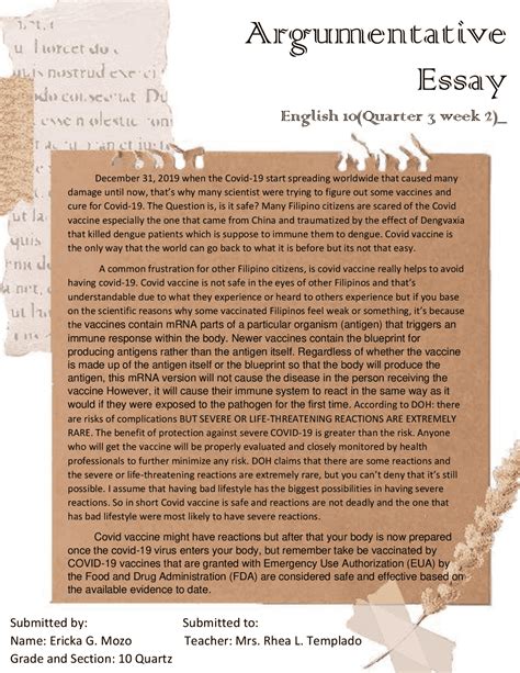 mudah belajar argumentative text