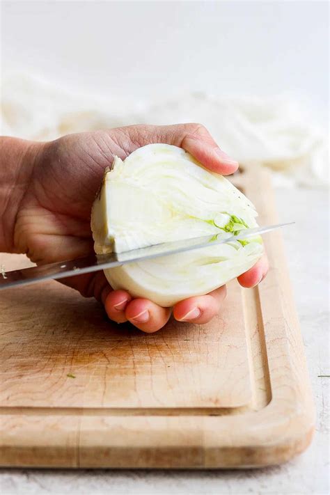 how cut fennel 5