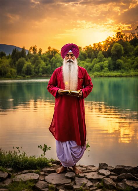 Lexica - Gursikh chanting Name of god with every breath,in cormer of lake
