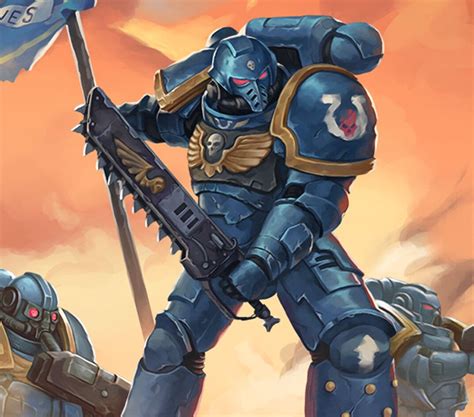 ArtStation - Warhammer 40k. FanArt. ultramarines, Vitaly Perevoshikov ...
