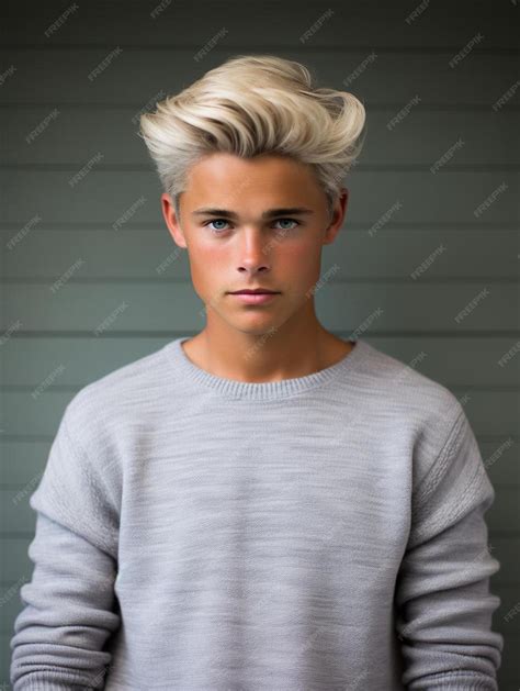 Premium AI Image | Portrait photo of belgian child male straight hair