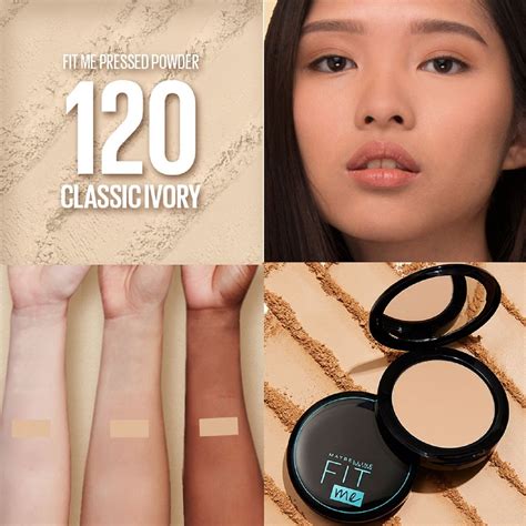 maybelline fit  compact powder hr oil control  classic