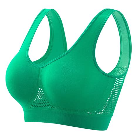 Best Bras for Sagging Breasts,Women Seamless Sports Bra Wirefree Yoga