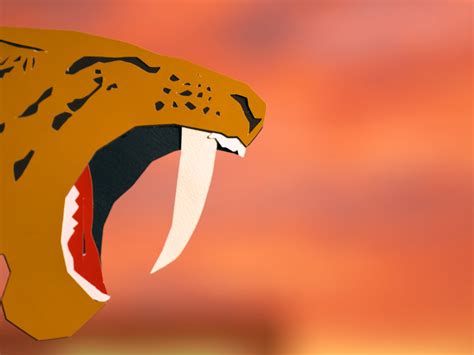 Saber Tooth Tiger Teeth