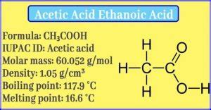 Acetic Acid: What is acetic acid made of? | Properties | Uses ...