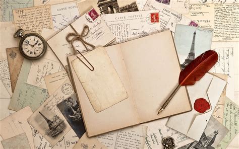Фон старинное письмо — Posttype.Ru