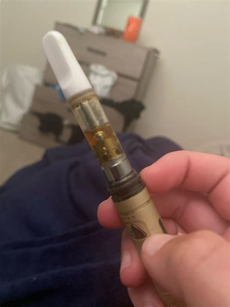 Question about symptoms related to fake THC carts : r/cleancarts
