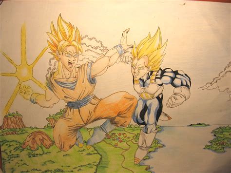 goku  vegeta  lugburtz  newgrounds