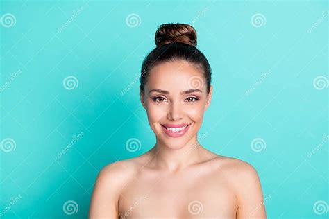 Photo of Young Happy Cheerful Beautiful Woman with No Clothes Natural ...