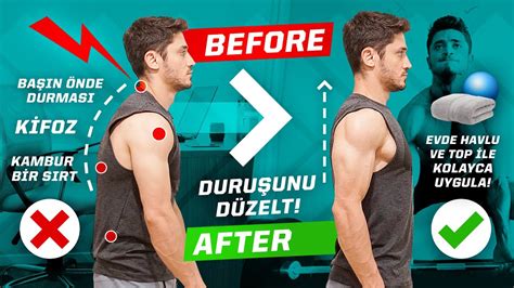 Duruşunu Düzeltmek İçin 4 Hareket! - YouTube