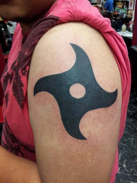 shuriken tattoo naruto