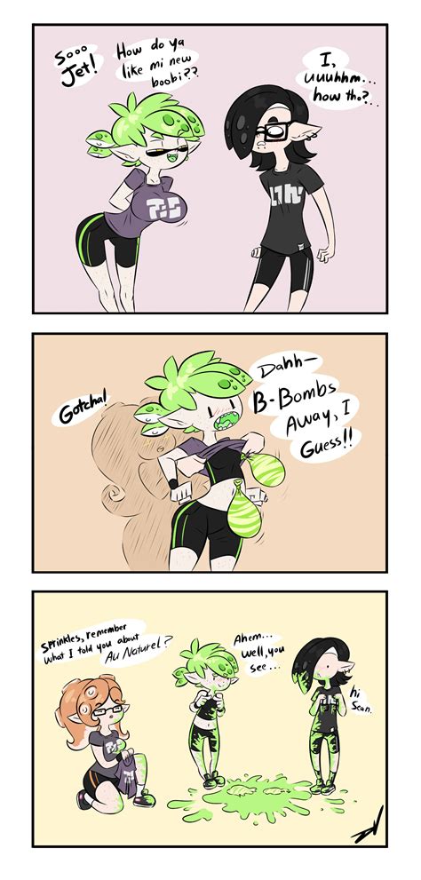 Splatoon - Sprinkles' New Boobs by dullvivid-NSFW on DeviantArt