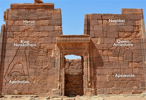 Smarthistory – Pylon of the Nubian Lion Temple at Naga