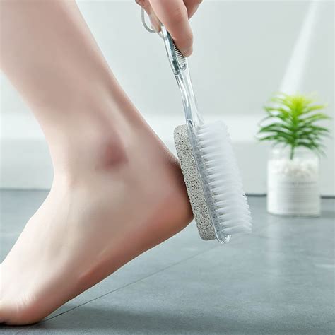 5X(5Pcs Foot Brush Scrubber Feet Massage Pedicure Tool Scrub Brushes ...