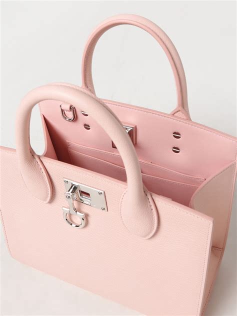 Ferragamo Outlet: Shoulder bag woman - Pink | Ferragamo mini bag 211424 ...