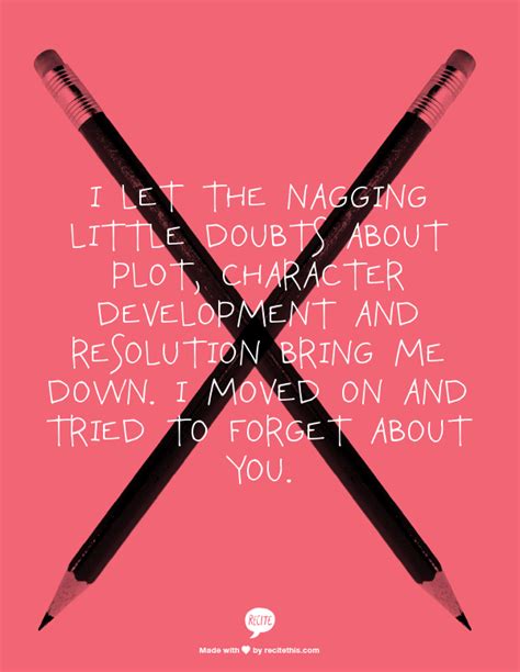 Dear Manuscript: It's Not You, It's Me | WOW! Women On Writing Blog