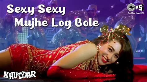 sexy sexy mujhe log bole khuddar karisma kapoor alisha chinai