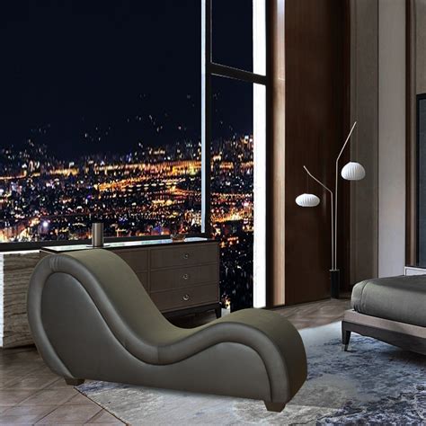 Kama Sutra Chaise Tantra PU Leathe Chair Sex Sofa Love Couch Yoga Seat